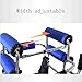 Standing Walker 4 Wheeled Rehabilitation Training Walking Frame Portable Medical Walking Aid for Adults Elderly and The Disabled Mobility Aids Walker