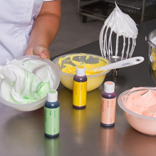 Image of Loyal Gel Food Coloring | Vibrant Color for Buttercream, Fondant, Royal Icing, Gum Paste, Marzipan and Cake Batter | Gel-Based Concentrated Food Dye - 100ml Mint