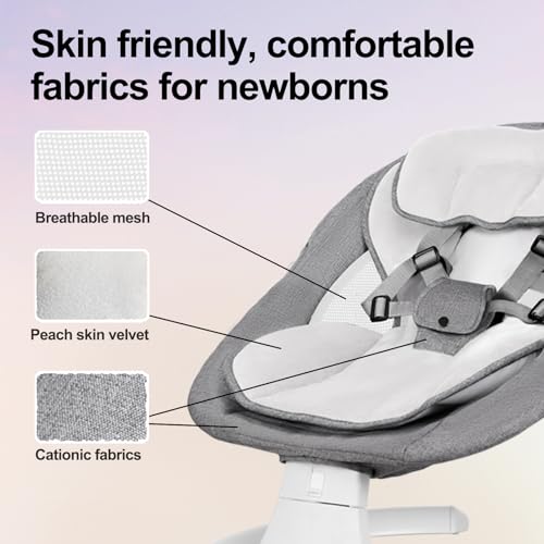 Baby Rocker and Swing with Bluetooth