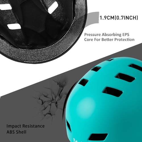 Image of Skateboard Bike Helmet,3 Sizes for Adults Youth Teen Kids Toddler
