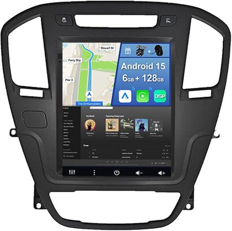 Autoradio Android 15 Opel Insignia haut de gamme avec processeur DSP