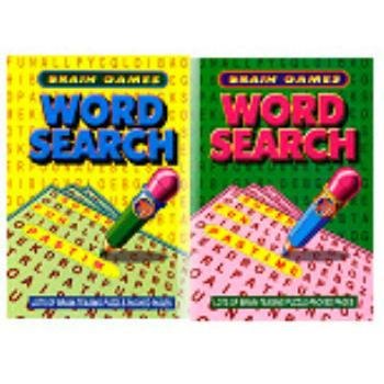 Toy Bulk Savings 377359 Brain Games Wordsearch- Case of 48 Book