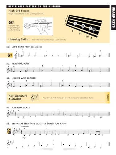 Essential Elements for Strings – Violine Buch 2 mit EEi-Online-Ressourcen | Violine-Lehrbuch und Noten für Schüler und Lehrer von Schulbands | ... Comprehensive String Method : Violin, Book 2