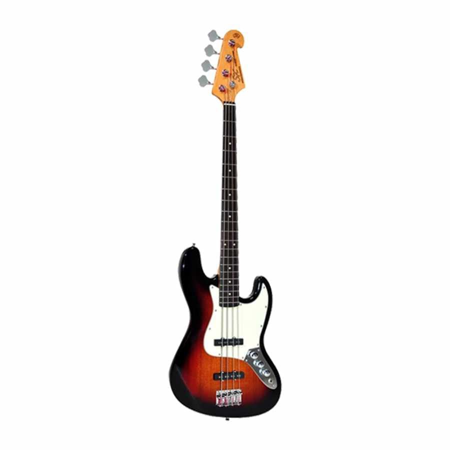 SX SJB62+/3TS Bas Gitar, 3-Tone Sunburst