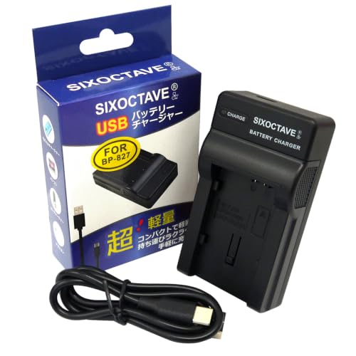 バッテリーチャージャー Amazon | SIXOCTAVE CG-800D CG-800 キヤノン 互換 充電器 USB Type-C