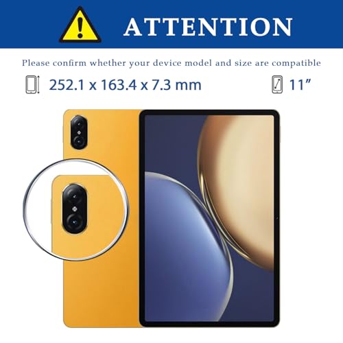 Coque Honor Pad V8 2023 antichoc avec support intégré noir - 2
