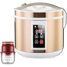5l Electric Black Garlic Fermenter, Fully Automatic Garlic Fermentation Box Pot With Control Panel, Rice Winemaker Garlic Maker Multiple Cloves Garlic Sleeve 90w,6L