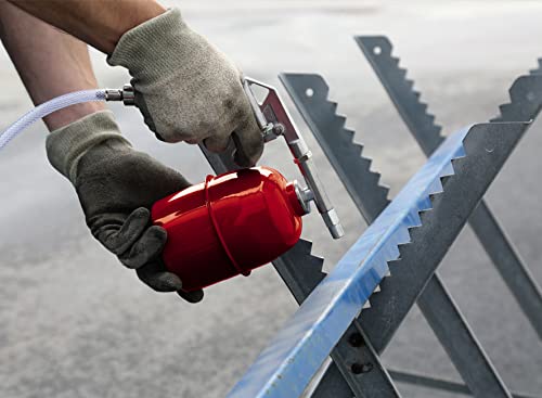 Original Einhell 13-tlg. Druckluftset (Kompressor-Zubehör, für Arbeitsdruck von 8 bar, inkl. Sprühpistole, Adapter-Set, Farbspritzpistole, Reifenfüller)