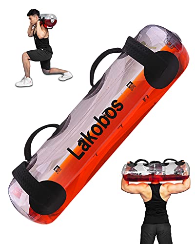 POIUYT Aqua Bags for Workout, 0-55 lbs Aqua Bag Instead of Sand Bag, Adjustable Water Weight Bag with Upgraded Air Pump, Training Power Bag â€‹for Indoors and Outdoor