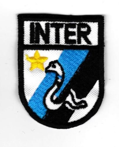  MAREL Patch Inter Vintage cm 4 X 5,5 Toppa Ricamata Ricamo Internazionale -476 Replica