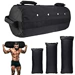 Workout Sandbag, Adjustable Weight Training Fitness Sand Bags with Multiple Handles and 3 Inner Sandbags for Heavy Duty Workout Cross Training Strength Weightlifting