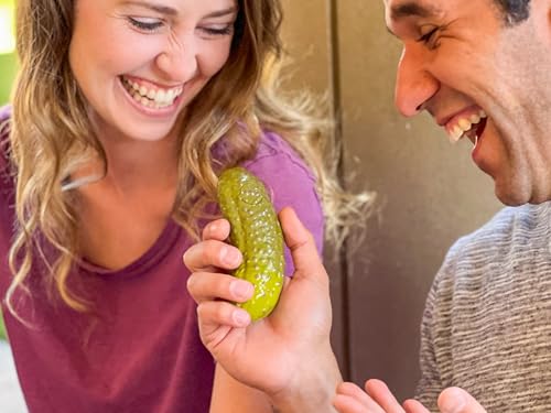 DR DINGUS Yodeling Pickle (1 Pickle) Sings Dill-lightful Musical Yodel Song – Hilarious Laughs – Singing Novelty Gag Gift for Friends Family Coworkers Office Students Classroom