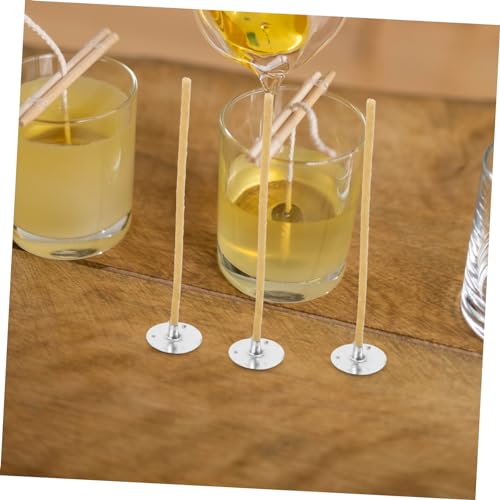 Mechas para velas Housoutil 100 piezas para hacer velas miniatura 6
