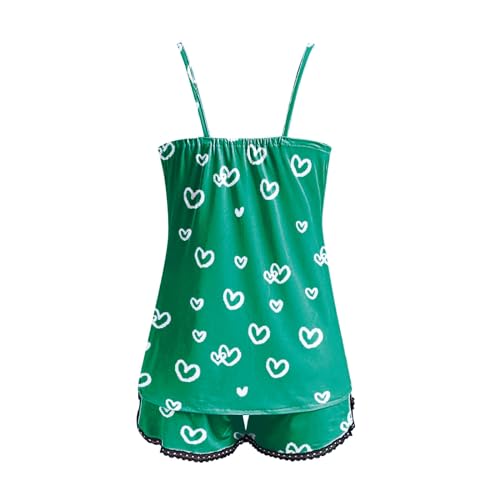 Finition en dentelle séduisante pour cet ensemble de nuit chic et confortable