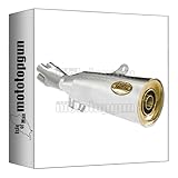 Made in Italy zard racing komplettanlage edelsthal b kompatibel mit bmw k100 - rs-rt-lt 1983 1984 1985 1986 1987 1988 1989 mototopgun