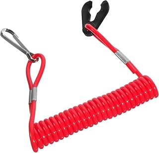 WEZCHUGHAOL for Boat Emergency Boat Engine Lanyard Boat Emergency Safety Cord Boat Engine Safety Leash Boat Engine Cord Bo...