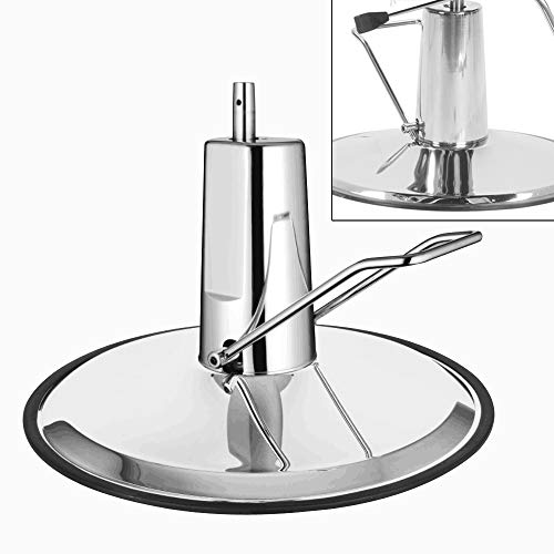 GMSLuu Barber Hydraulic Pump with Base Beauty Salon Hydraulic Replacement Pump for Hair Stylist, Adjustable Barber Salon Styling Chair Replacement Lift 661 lbs Capacity