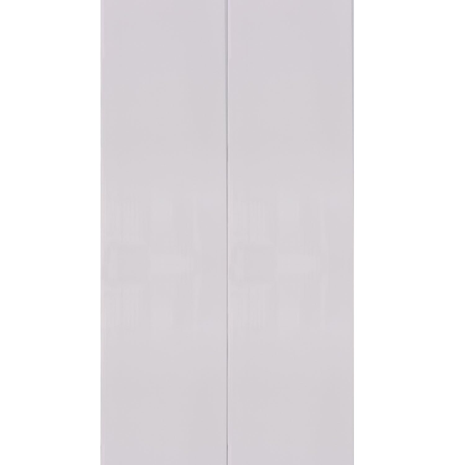 Built Right Bathroom Cladding Pack of 4, 8mm x 250mm x 2700mm, Waterproof Wall Splash Panels, Tongue & Groove Shower Wall Panels for Bathroom, Wet Room & Shower Enclosure, Covers 2.7m², Gloss White