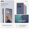 Motorola Edge 60 Fusion Smartphone (Robustes 6,67“-pOLED-Display Dank Corning Gorilla Glass 7i, widerstandsfähig, 50-MP-Kamera + Moto-AI, 8/256 GB, 5100 mAh) Pantone Slipstream + Handyhalterung