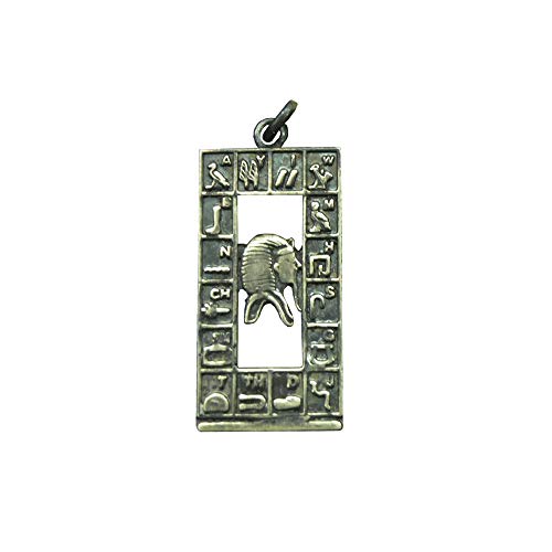 Pendentif Tut Ank Amon argent vieilli sublimez votre style bohème chic