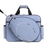 QWAXTRIW Tennis-Badminton-Schläger-Umhängetasche | Tennis-Sling-Rucksack mit großer...