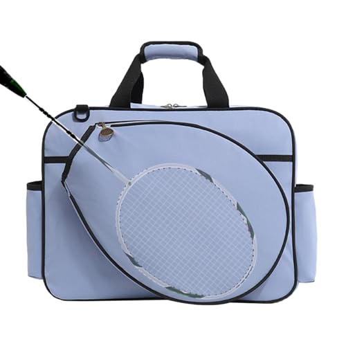 Sac de raquette de tennis imperméable en toile chic pour club et tournoi