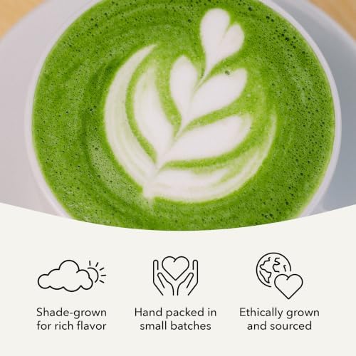 Steven Smith Teamaker, Matcha Latte Mix, Barista Style, 1 lb Bulk Bag - 3