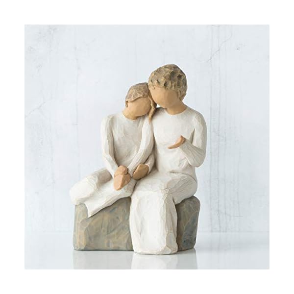 Willow tree with my grandmother the best gift is time spent with you a gift to express love closeness and family relationships between grandparents and grandchildren sculpted hand painted figure  urban country home decor