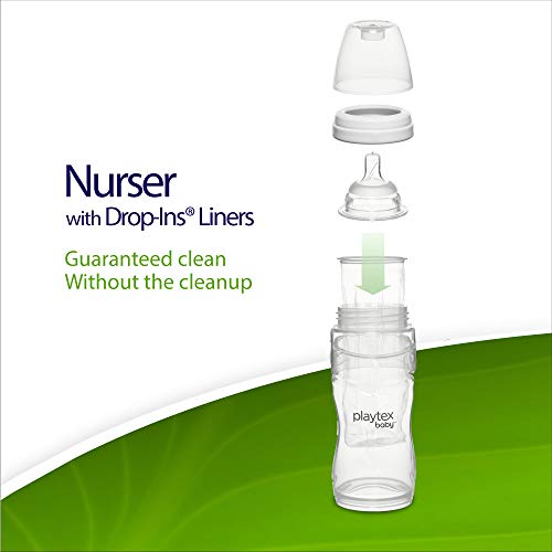 Playtex Baby Nurser Bottles Drop-Ins Recyclable Disposable Liners, Pre-Sterilized, 4 Oz, 50 Count - Thumbnail 4