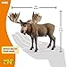 Schleich Wild Life, Animal Figurine, Animal Toys for Boys and Girls 3-8 Years Old, Moose Bull, Ages 3+