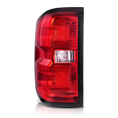 Image of MOCW Left Driver Tail Light Assembly Compatible with 2014-2018 Chevrolet Silverado 1500 2500 HD 3500HD, for GMC Sierra 3500 HD Taillight Brake Lamps Bulb and Harness Included