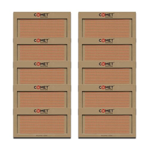Image of Comet Busters Round Velvet Bindi for Women (BF-1) (Orange-2mm) (Pack of 10)