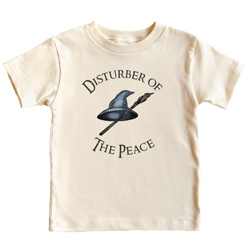 Disturber Of The Peace Toddler Shirt - 100% Cotton - Cream Color