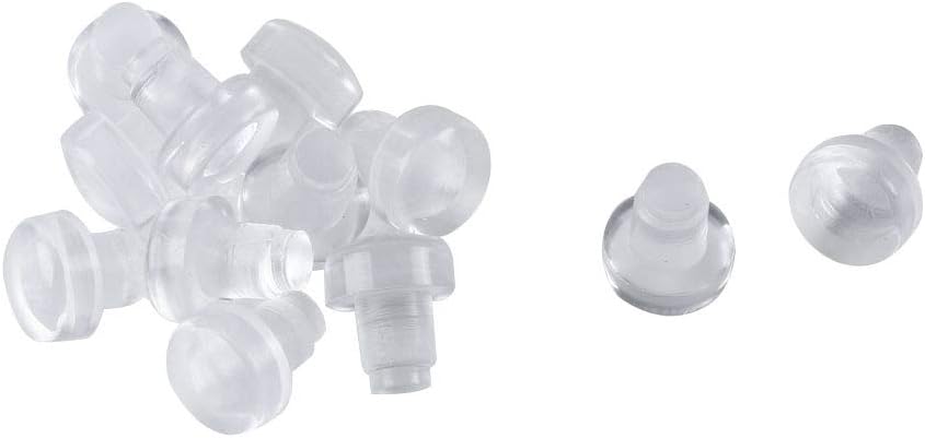 32 Patins Anti-dérapants En Caoutchouc Souple - 6mm, Transparents - Pour Meubles De Jardin, Tables