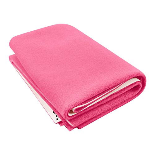 Image of POLKA TOTS Premium Waterproof Dry Sheet for New Born Baby | Extra Absorbent Bed-Cot Protector Mat | Water Proof Sheets for Kids Urine | Rubber Sheet for Adult & Toddlers | 50 x 70 CM S (Pack of 2)