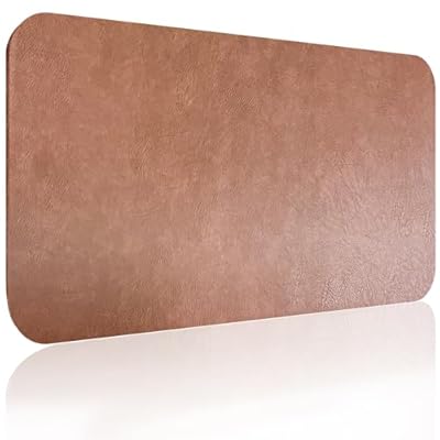 Leather Desk Pad Protector, Large Desk Mat for ...