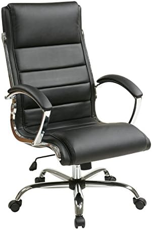 Work Smart Executive Chair, Black