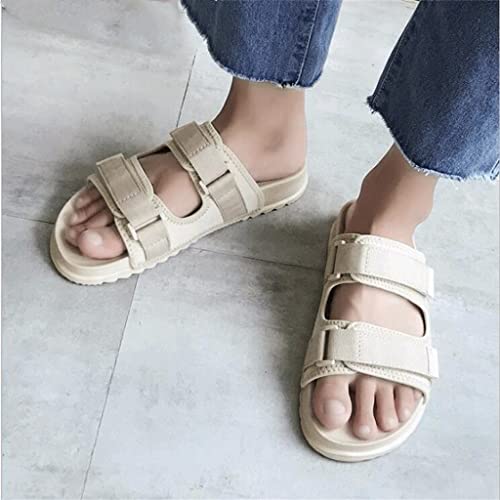 Light Weight Casual Men Sandals Outdoor Slippers Flip Flops Non Slip Man Beach Shoes(D,39 Code)3