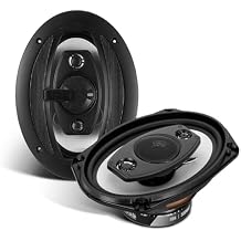 BOSS Audio Systems R94 6 x 9 Inch Car Door Speakers - 500 Watts per Pair, Coaxial, 4 Way, Full Range, 4 Ohms, Sold in Pairs, Bocinas para Carro