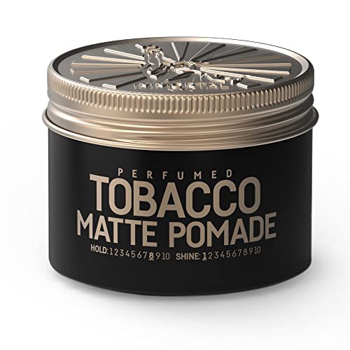 Cera Opaca Per Capelli Tobacco Perfumed Matte Pomade 100Ml Immortal