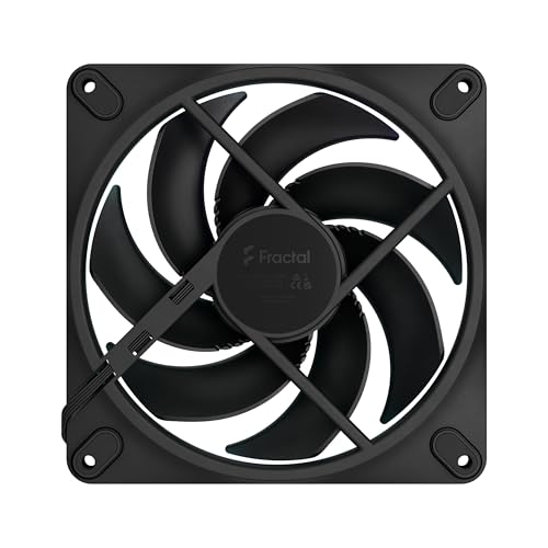 Image of Fractal Design Momentum 14 RGB - Silent PC Case Fan - 140 mm - ARGB Gen 2-20 LEDs - Liquid Crystal Polymer LCP Blades - FDB Fluid Dynamic Bearing - Cooling Performance - Powerful Airflow - Black
