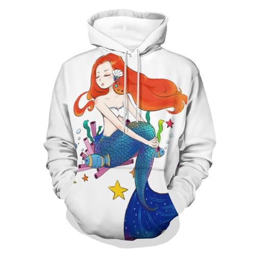 Sweat à capuche fée sirène UMENG, le pull doux qui libère votre style