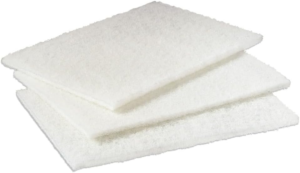 Power Tools For Scotch-Brite PROFESSIONAL 98 Light Duty Cleansing Pad - WHT (60/CT) Mod-C26PO-12918