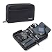 Myabetic Banting Diabetes Supply Case for Glucose Monitoring System, Insulin Pens, Insulin Vials, Test Strips, etc (Black)