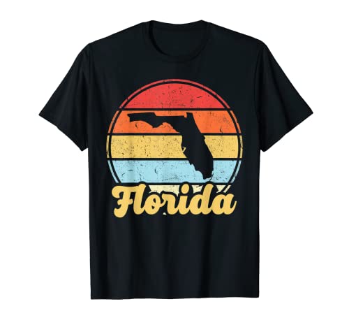 Vintage Florida Roots Home State Pride FL Nativo Florida Camiseta