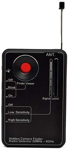 Spytec LawMate RD-10 RF Camera Detector - Radio Frequency and Laser Wireless Listening Device and Transmitter