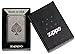 Zippo Spade Card Filigree Black Ice Pocket Lighter