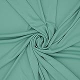 MADEUNID 2 Yards Pre-cut Solid Color Interlock Fabric, Soft and Stretch Fabric in 59' Wide for DIY...