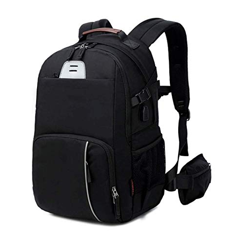 YWAWJ Shoulder Camera Multi-function An Outdoor Sport Backpack Anti-theft Large-capacity Photography Bag Micro SLR Camera Bag Photography Backpack for Mirrorless Or Camera