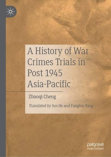 Buy A History of War Crimes Trials in Post 1945 Asia-Pacific — BookShops.in